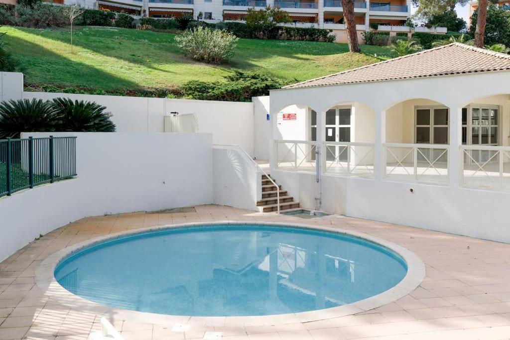 Domaine Des Palmiers - Piscine- Parking - Tennis - Clim Cannes Exteriör bild